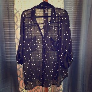 Hot Air Balloon Chiffon Top